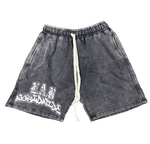 FADED COTTON SHORTS